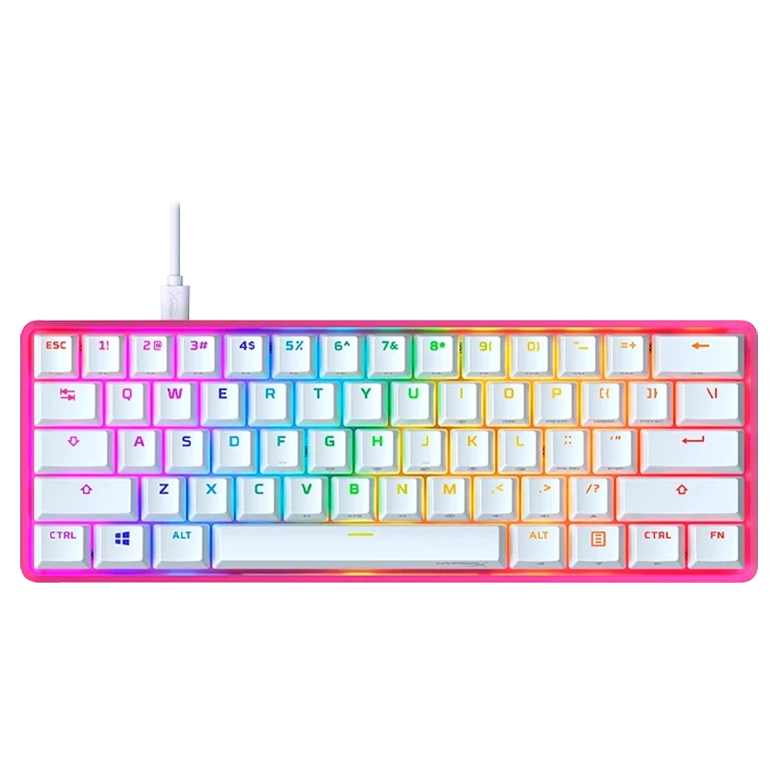 Клавиатура HyperX Alloy Origins 60 TKL, Проводная, Розовый