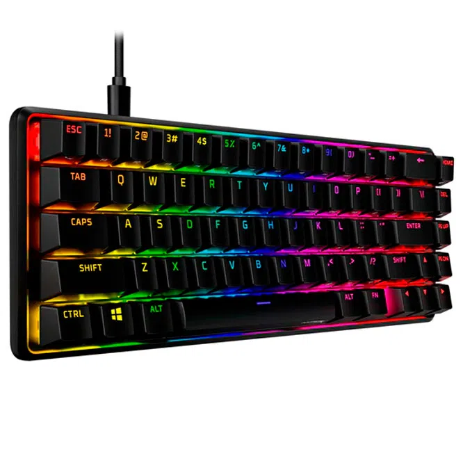Клавиатура HyperX Alloy Origins 65 TLK, Проводная, Черный 3