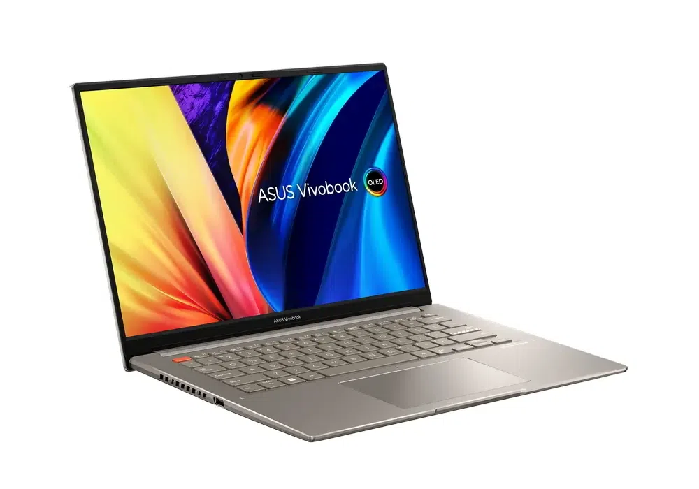 Laptop 14,5" ASUS Vivobook S 14X OLED S5402ZA, Sandy Grey, Intel Core i5-12500H, 16GB/512GB, Fără SO 2