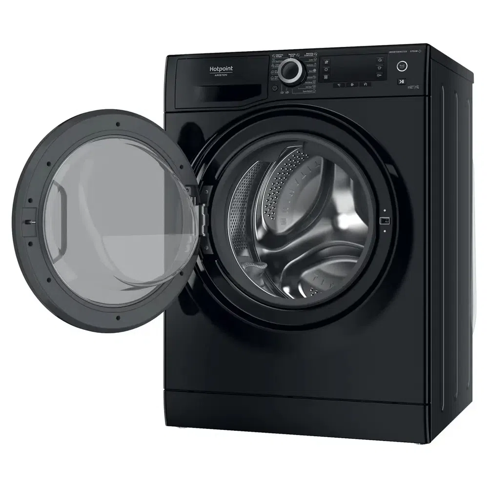 Стирально-сушильная машина Hotpoint-Ariston NDD 11725 BDA EE, 11кг, Чёрный 2