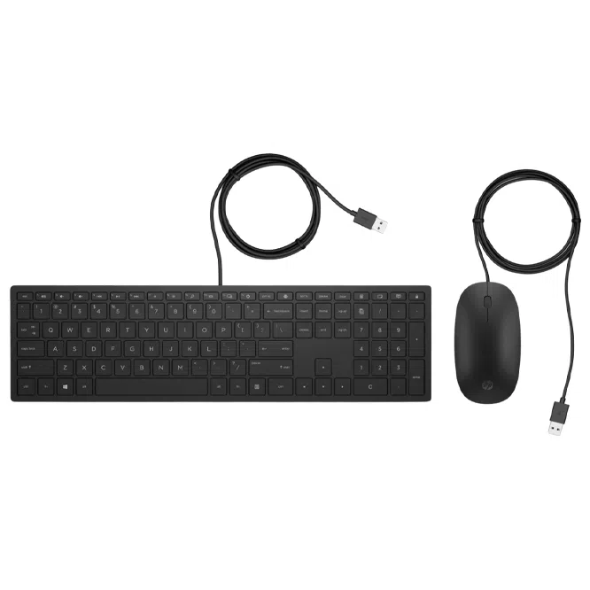 Tastatura & Mouse HP Pavilion 400, Cu fir, Negru 5