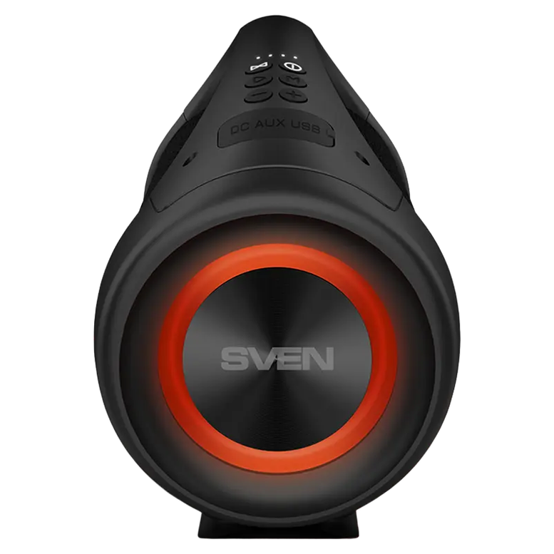 Портативная колонка Sven PS-370, Чёрный 5