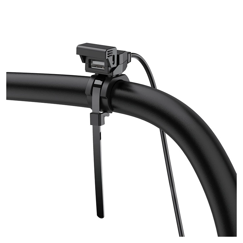 USB зарядное устройство для мотоцикла HOCO Z45, Black 3