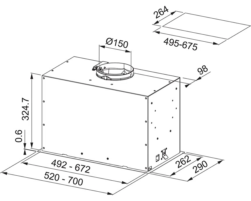 Hota Franke FBFE XS A70 2