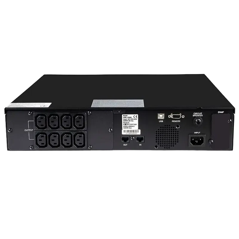 Источник бесперебойного питания PCM SPR-2000, Black 4