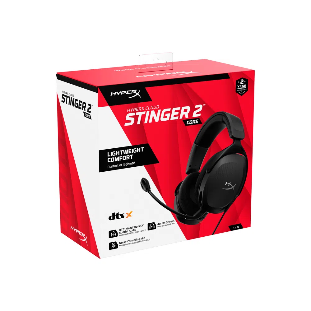 Игровые наушники HyperX Cloud Stinger 2 Core, Black [683L9AA] 8