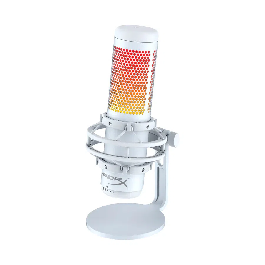 Микрофон для стриминга HyperX QuadCast S, RGB, White [519P0AA] 3