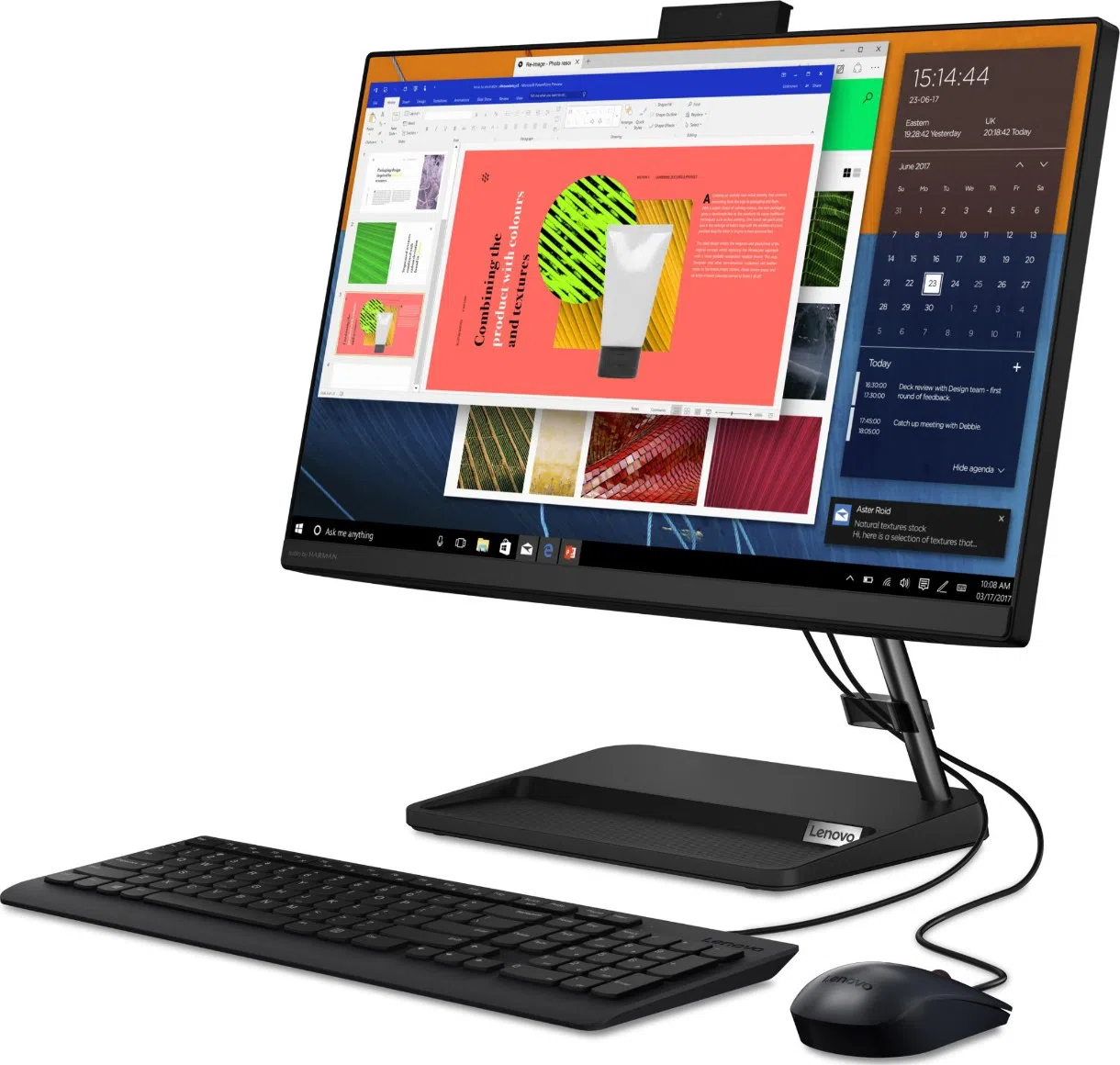 Моноблок Lenovo IdeaCentre 3 22ITL6 Black (i3-1115G4 8Gb 256Gb) 2