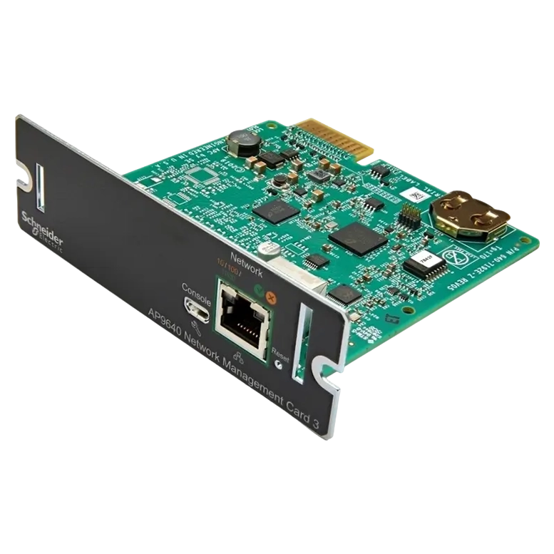 Card de gestionare a rețelei APC AP9640, Turn, Verde