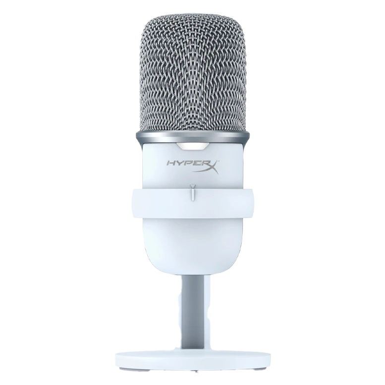 Microfon pentru streaming HyperX SoloCast, White, [519T2AA]