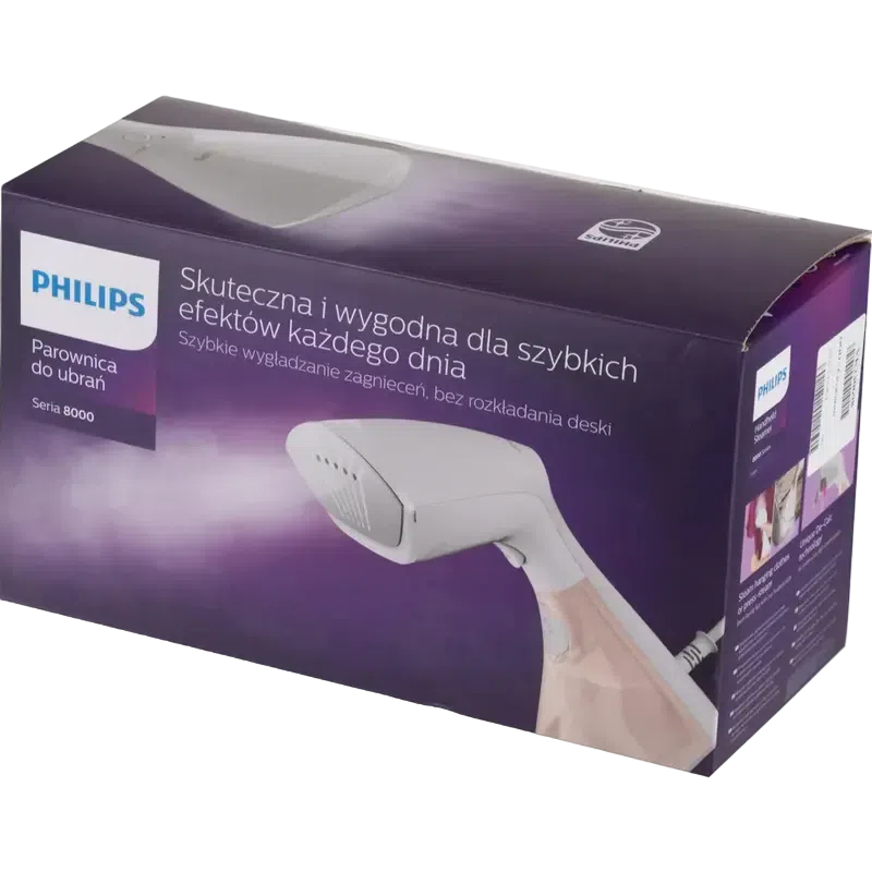 Aparat de călcat vertical cu aburi Philips GC801/10, White 5