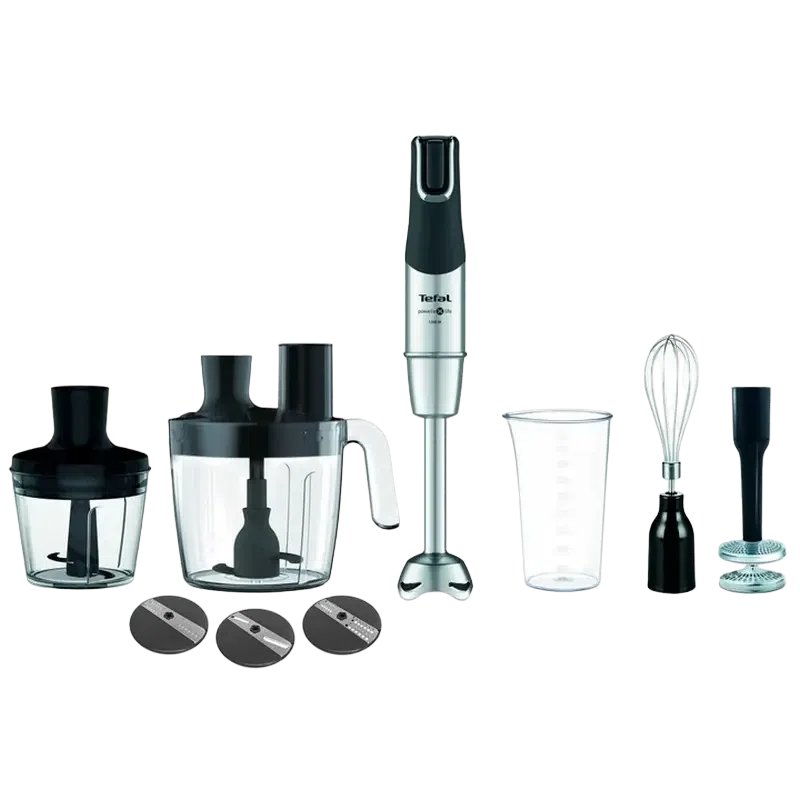Погружной блендер Tefal HB95LD38, Серебристый 5