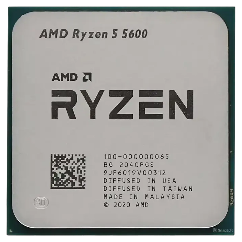 Процессор AMD Ryzen 5 5600 Tray, Silver