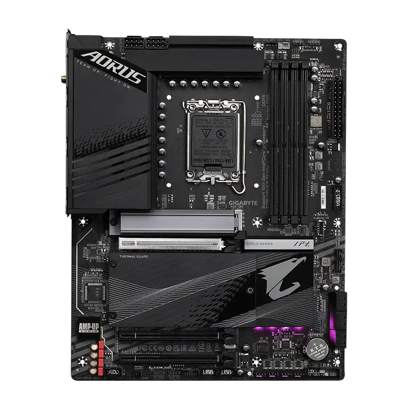 Placă de bază Gigabyte Z790 AORUS ELITE AX, Black 3