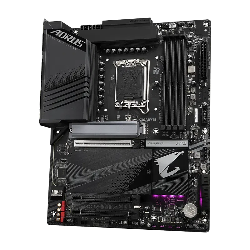 Placă de bază Gigabyte Z790 AORUS ELITE AX, Black 4