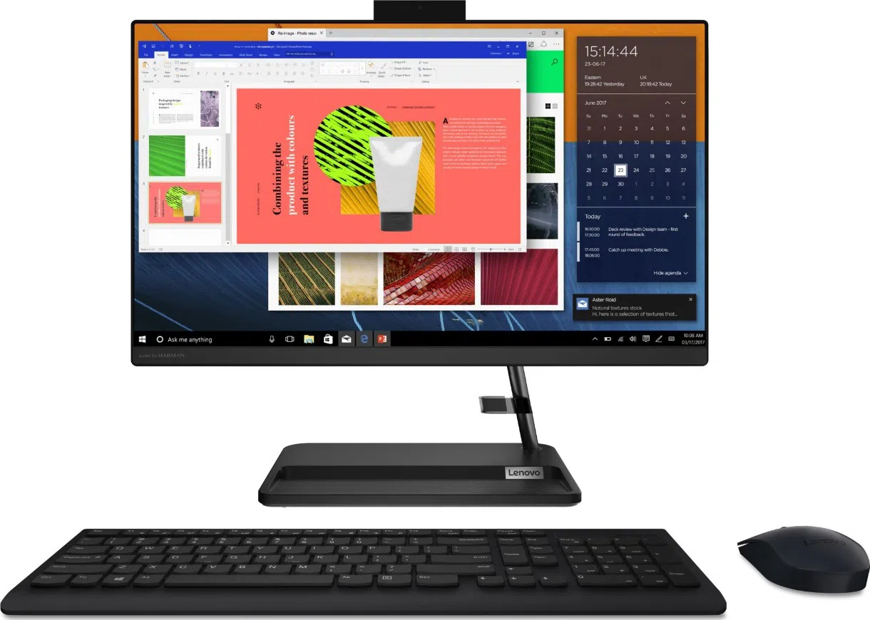 Sistem Desktop Lenovo IdeaCentre 3 22ITL6 Black (i3-1115G4 8Gb 256Gb W11P)