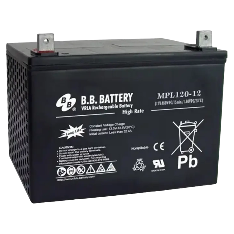 Батарея для ИБП B.B. MPL120-1212, Черный