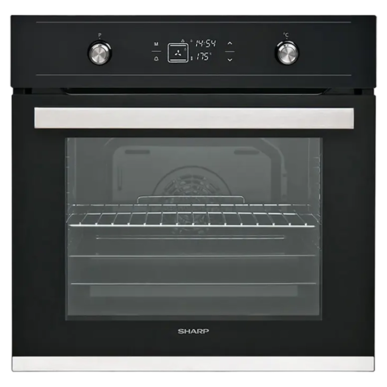 Электрический духовой шкаф Sharp K60V19BQMEU, Black
