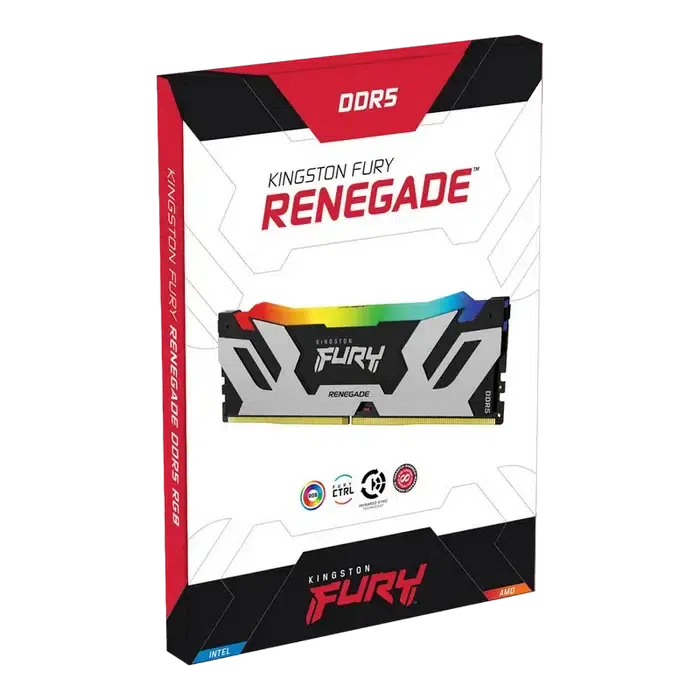 Memorie RAM Kingston FURY Renegade RGB, 32 GB, Silver 8