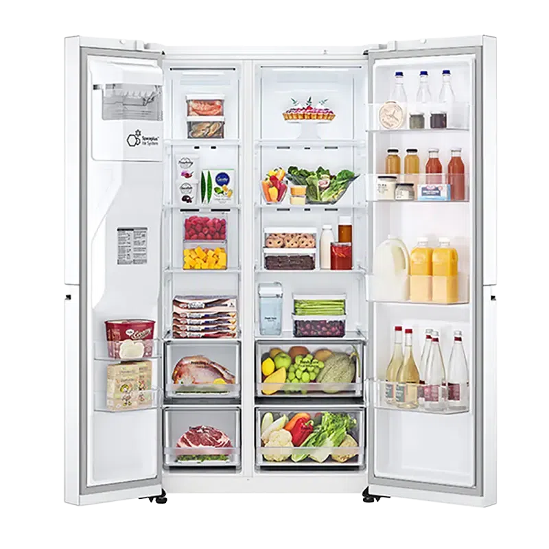 Frigider LG GSLV71SWTM, DoorCooling+, White 6
