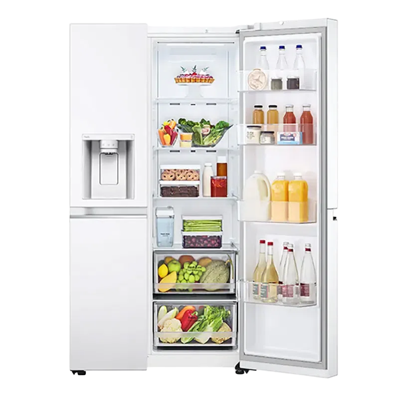 Frigider LG GSLV71SWTM, DoorCooling+, White 5