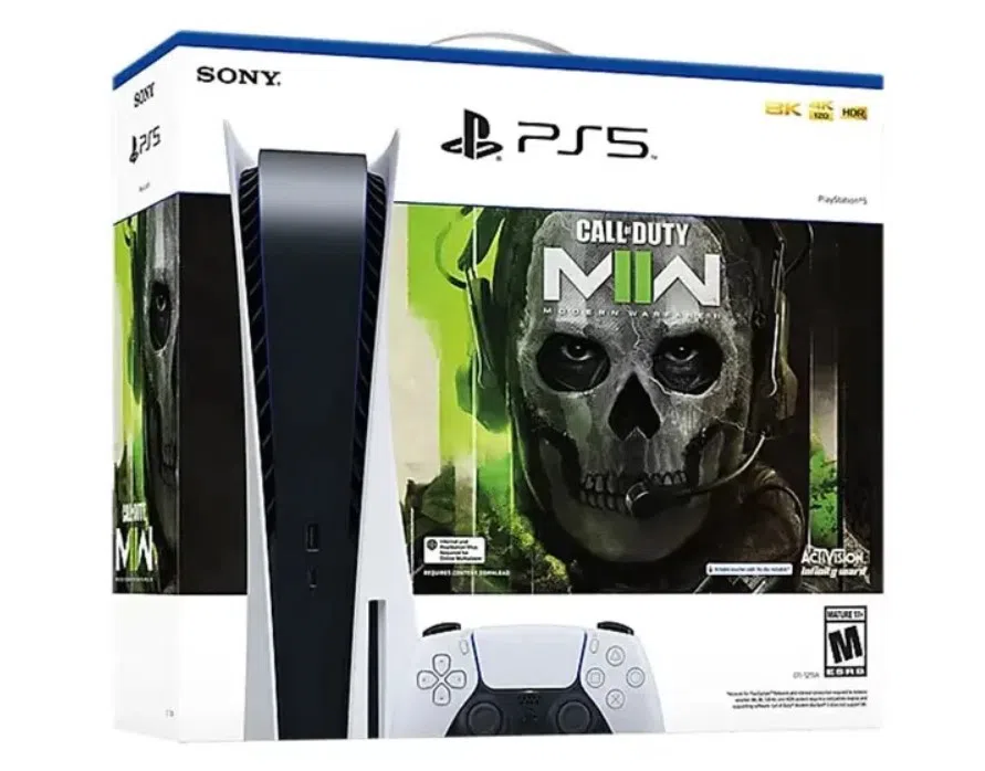 Игровая консоль SONY PlayStation 5, Белый, "Call of Duty: Modern Warfare II"