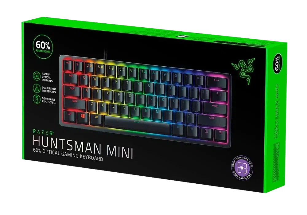 Клавиатура Razer Huntsman Mini, Black 3