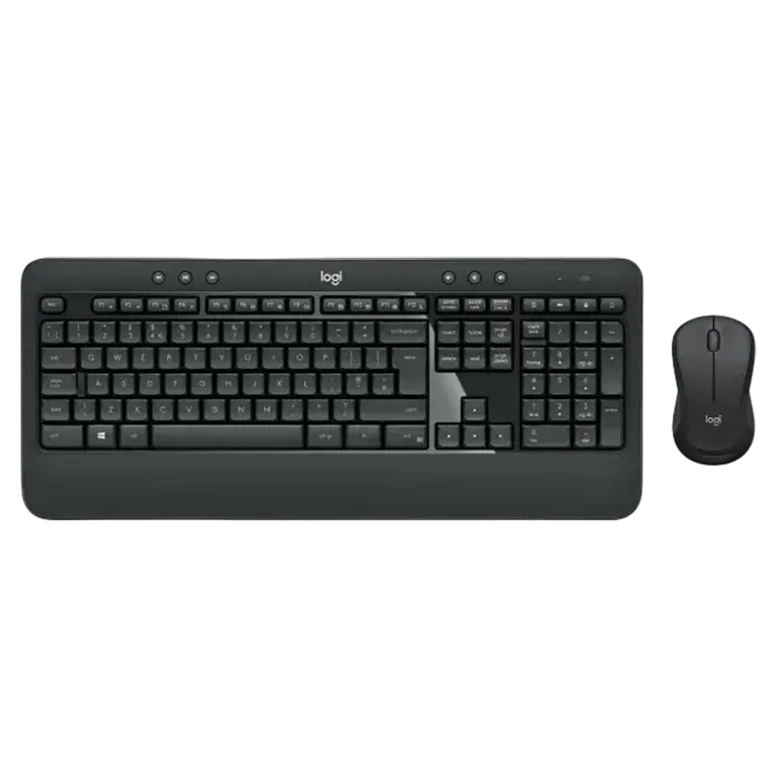 Клавиатура и мышь Logitech MK540, Беспроводное, Чёрный