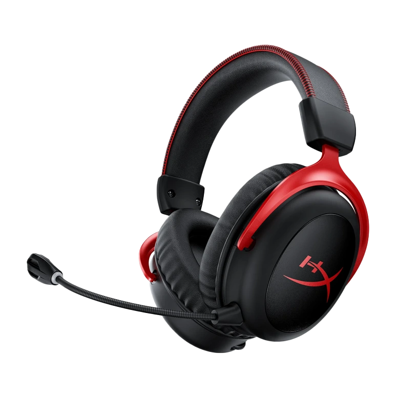 Беспроводные Игровые наушники HyperX Cloud II Wireless, Black/Red, [4P5K4AA]