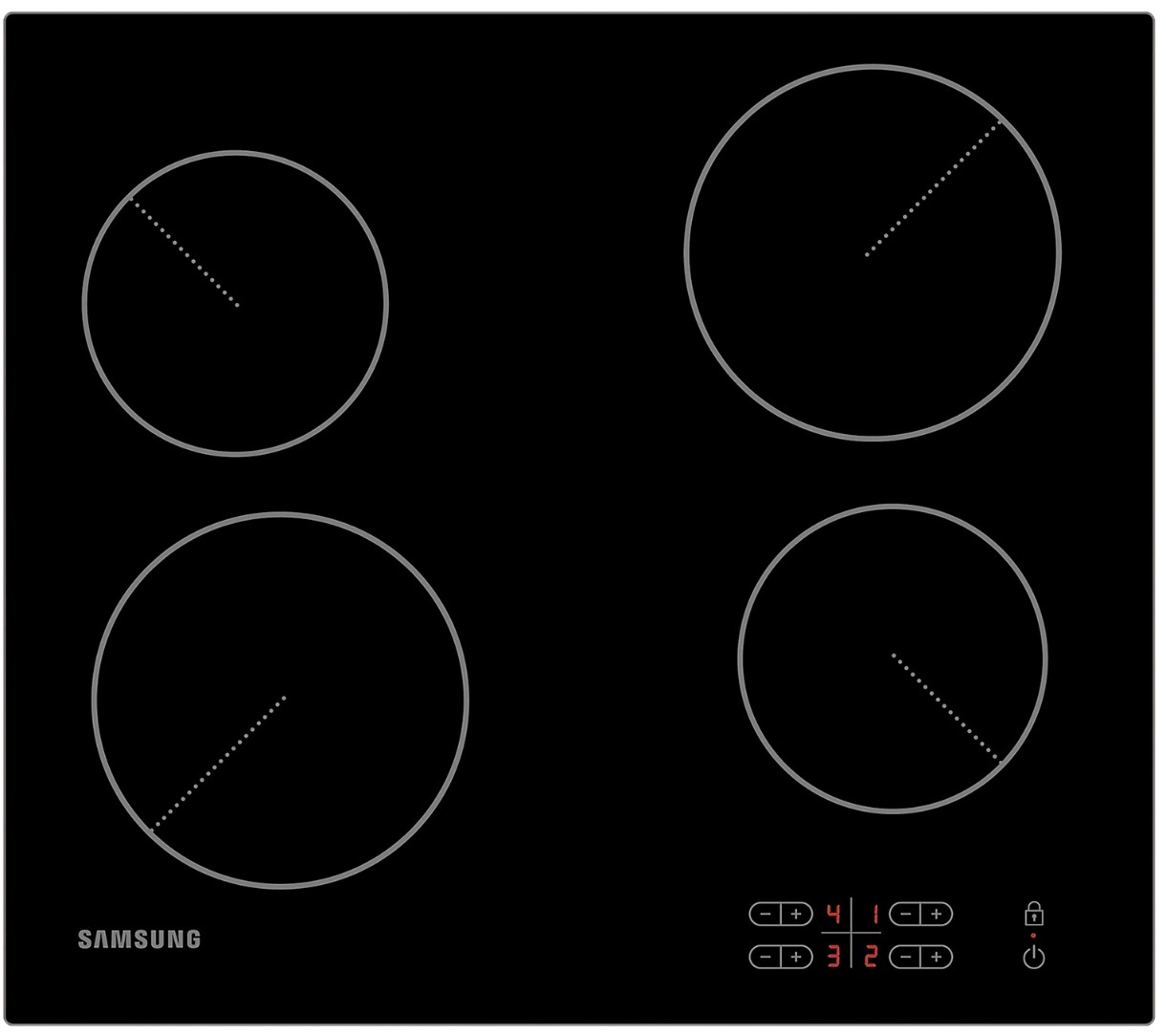 Электрическая панель Samsung NZ64T3506AK/WT