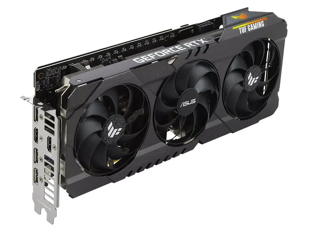 Видеокарта ASUS TUF-RTX3060TI-O8GD6XGAMING, 8GB GDDR6 256бит 4