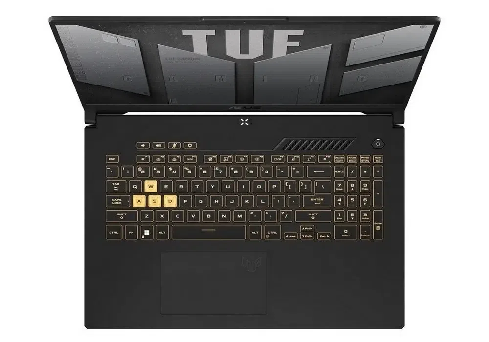 Laptop Gaming 17,3" ASUS TUF Gaming F17 FX707ZM, Mecha Gray, Intel Core i7-12700H, 16GB/1024GB, Fără SO 3