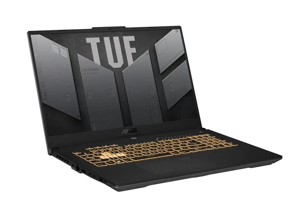 Laptop Gaming 17,3" ASUS TUF Gaming F17 FX707ZM, Mecha Gray, Intel Core i7-12700H, 16GB/1024GB, Fără SO 2