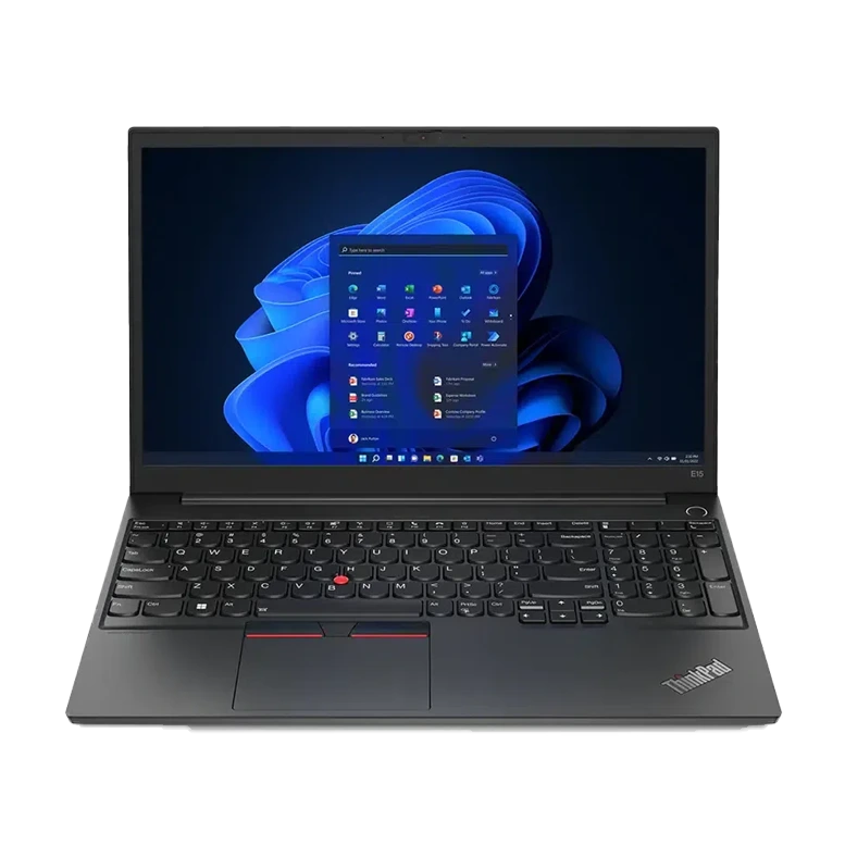 Laptop Business 15,6" Lenovo ThinkPad E15 Gen 4, Negru, Intel Core i7-1255U, 16GB/512GB, Fără SO