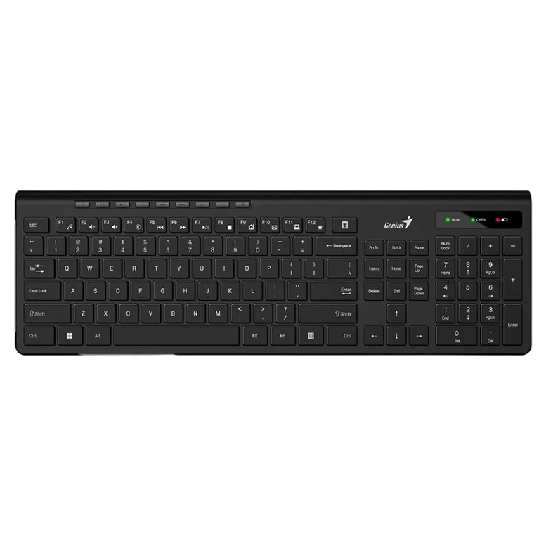 Клавиатура Genius SlimStar 7230, Чёрный