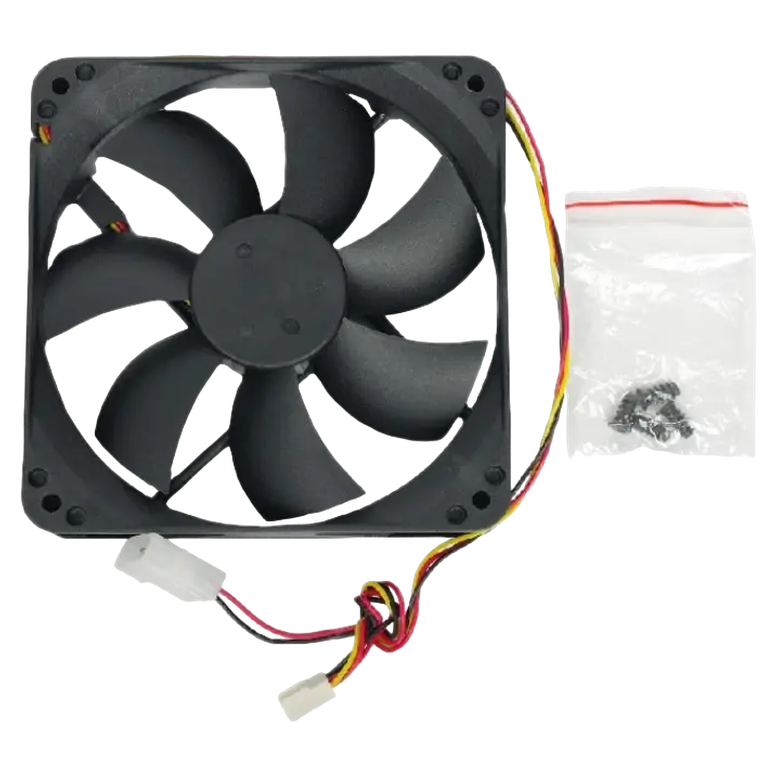 Вентилятор для ПК Chieftec AF-1225S, 120 мм, Черный 3
