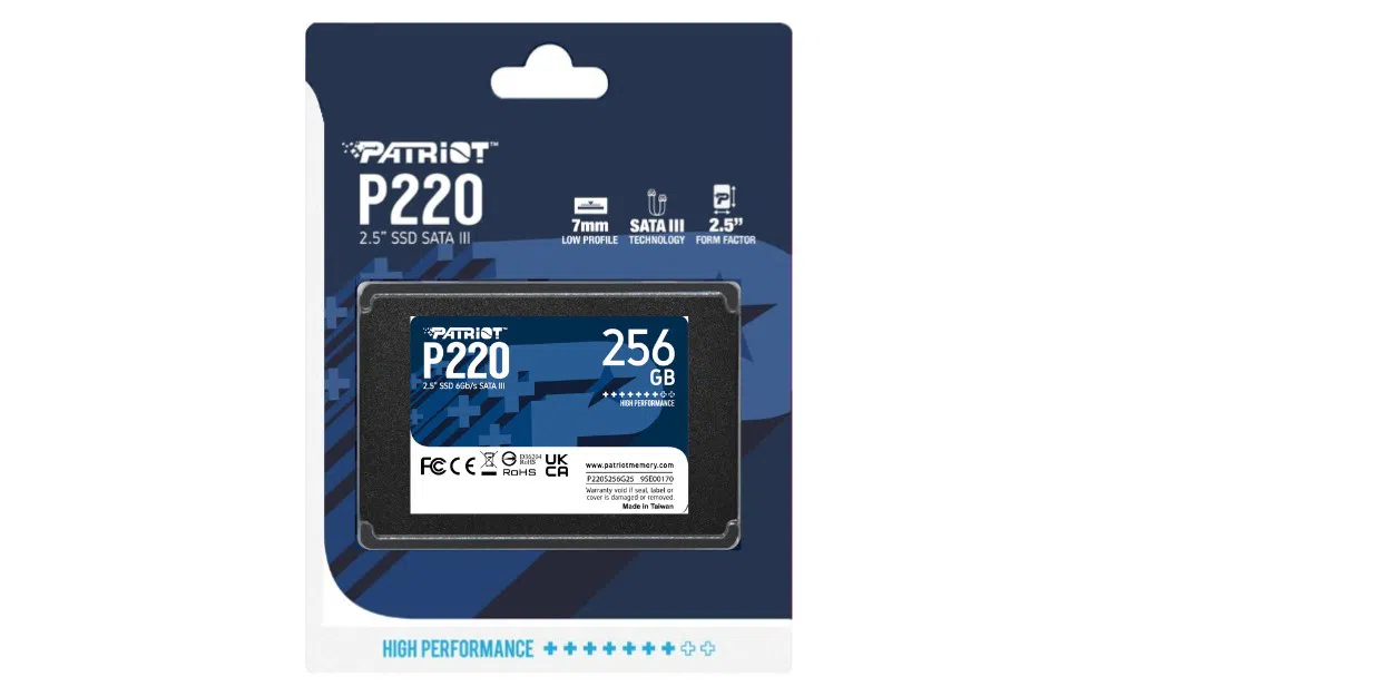 2,5" SSD Patriot P220 256GB 4