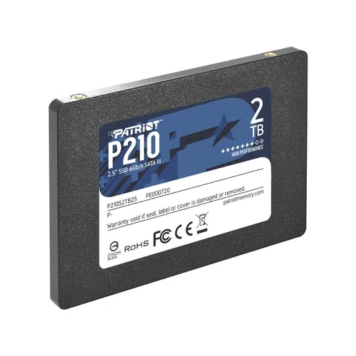 Накопитель SSD Patriot P210 2ТБ P210S1TB25 3