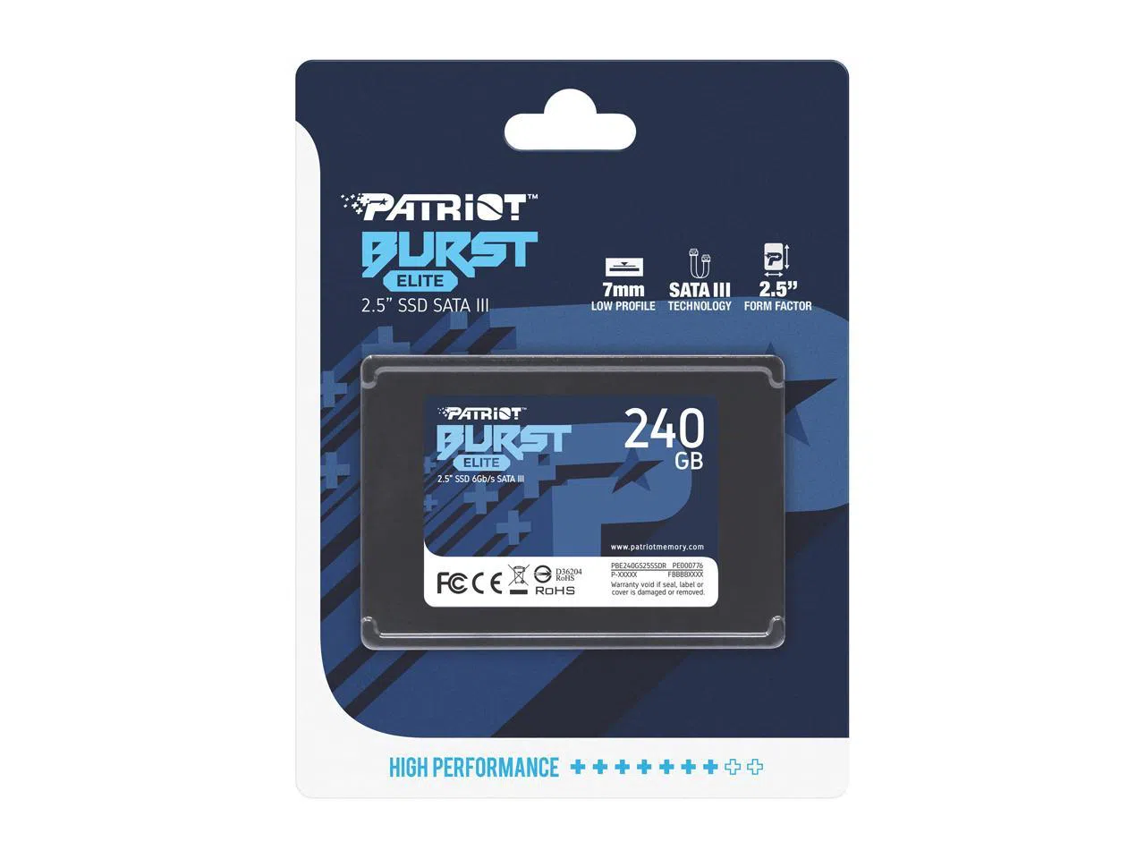 2,5" SSD Patriot Burst Elite 240GB 4