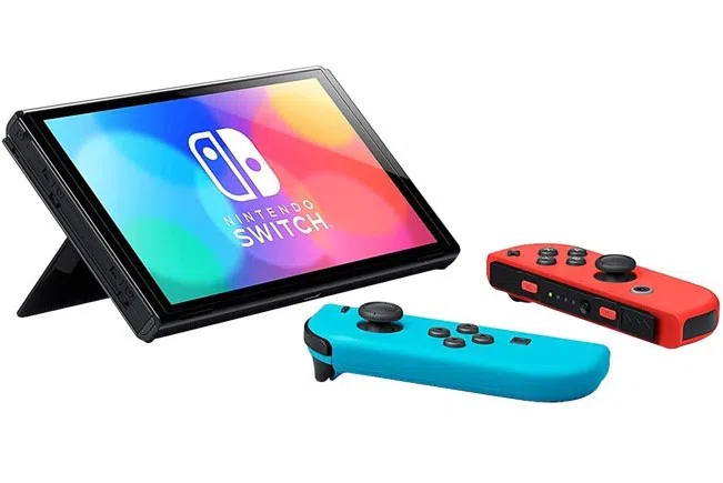 Nintendo Switch OLED 64GB Blue/Red 4