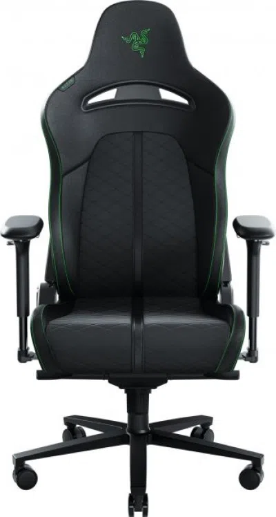 Игровое кресло Razer Enki / 136kg / 166.5 – 204cm / Black/Green