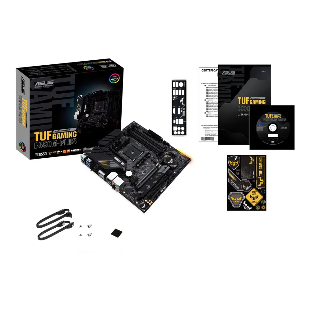 Материнская плата ASUS TUF GAMING B550M-PLUS AM4 Micro-ATX 5