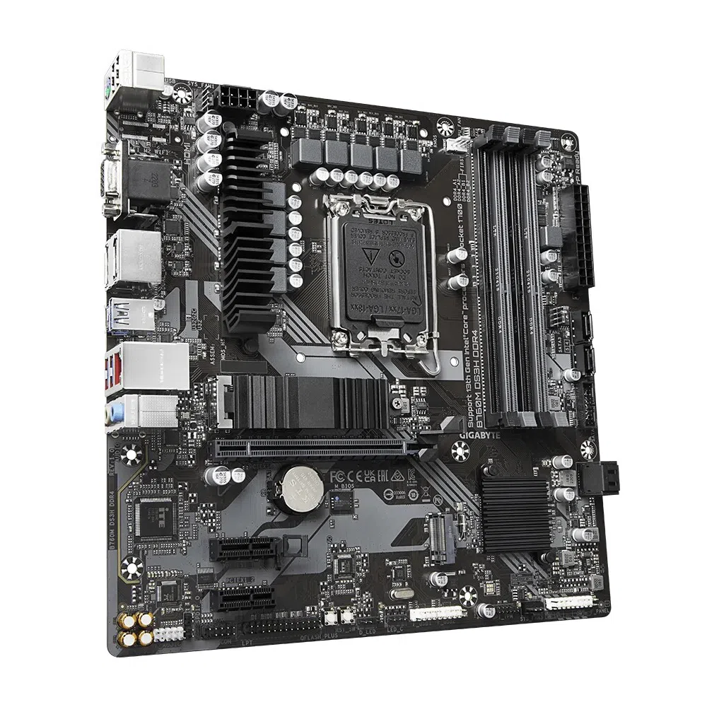 Материнская плата GIGABYTE B760M DS3H DDR4, Black 3