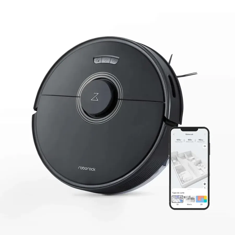 Робот-Пылесос Roborock Q7 Max, Чёрный