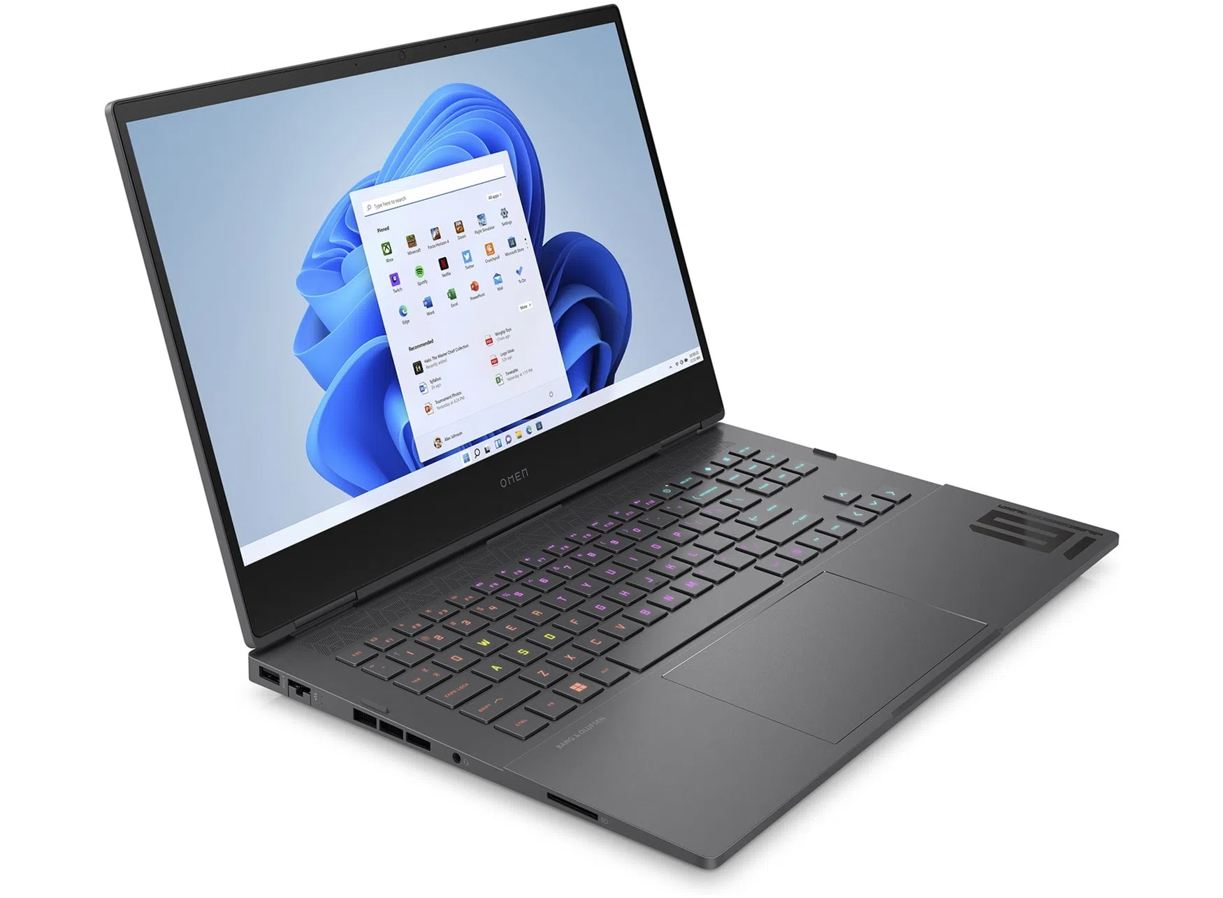 Ноутбук 16.1" HP Omen Gaming 16 / Intel Core i7 / 16GB / 1TB SSD / RTX 3070 / Dark Grey
