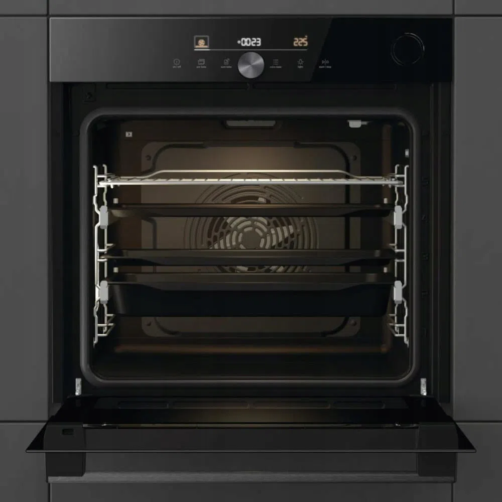 Электрический духовой шкаф Gorenje BSA6747DGWI, Черный 2