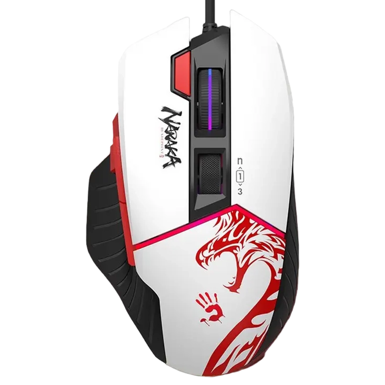 Игровая мышь Bloody W95 Max Naraka, White