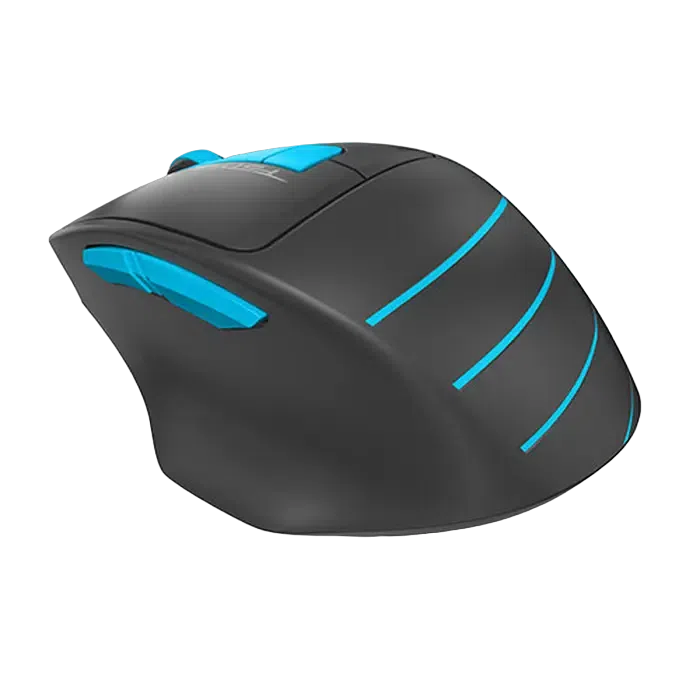 Беcпроводная мышь A4Tech FG30S, Gray/Blue 5