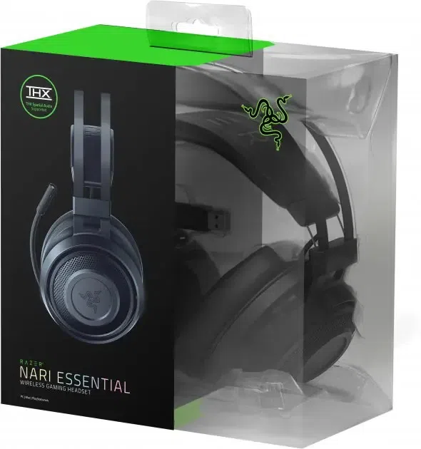 Игровая Гарнитура RAZER Nari Essential, Беспроводной, Чёрный 3