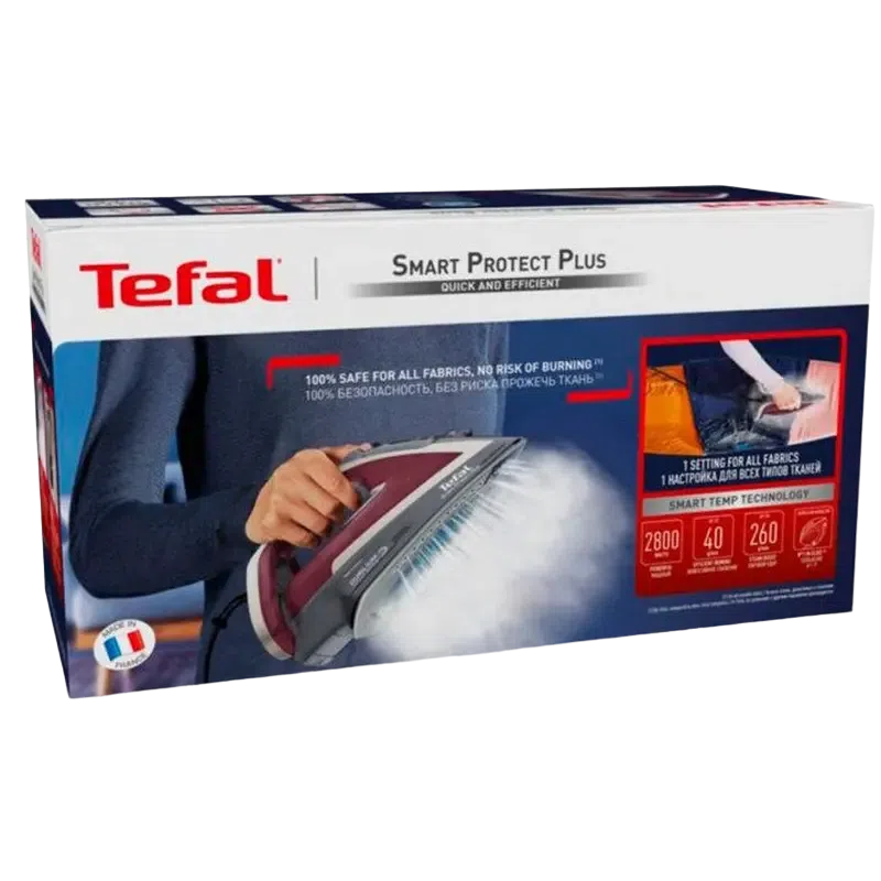 Утюг Tefal FV6870E0, Бордовый 5